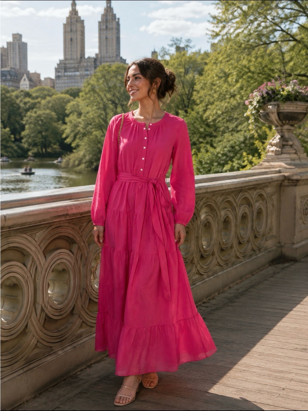 J. Crew Maxi Cotton Dress